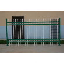 No Dig Powder-Coated and Galvanized Ornamental Steel Fence